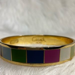 Coach Jewelry - ⭐️ Coach ⭐️ Legacy Stripe Bangle Bracelet Coach Jewelry - ⭐️ Coach ⭐️ Legacy Stripe Bangle Bracelet